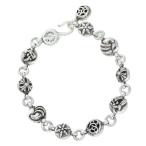  Chrome Hearts NO2 MULTI BALL #2 мульти- мяч серебряный браслет б/у GZ11