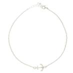 シンパシーオブソウル Small Anchor Chain Anklet Silver シルバーブレスレット 中古 BS99
