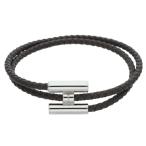 エルメス トゥルニ レザーブレスレット 中古 OM10