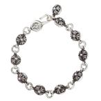 クロムハーツ NO2 BALL #2クロスボール シルバーブレスレット 中古 NO05