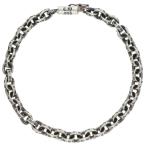  Chrome Hearts размер :7inch PAPER CHAIN бумага цепь серебряный браслет б/у GZ11