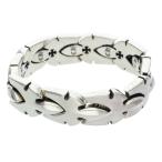  Chrome Hearts размер :10LINK FLERKNEE LINK MD medium flair колено ссылка серебряный браслет б/у OK15