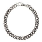  Chrome Hearts размер :8inch XTRA FNCY MINI extra fancy Mini серебряный браслет б/у FK04