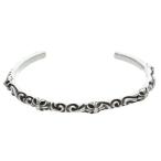  Chrome Hearts размер :M BANGLE SBT SBT частота серебряный браслет б/у OS06