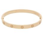  Cartier размер :19 номер LOVE BRACELET новая модель K18YG Rav браслет браслет б/у GZ14