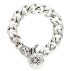  Chrome Hearts размер :13LINK CLSC CHN LNK Classic ссылка зажим серебряный браслет б/у HJ12