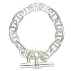  Hermes размер :13LINK Chaine d'Ancre TGMshe-n Dunk ruTGM серебряный браслет б/у SS13