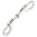  Chrome Hearts DOUBLE CLIP KEY CHAIN двойной зажим flair колено цепочка для ключей б/у SS07