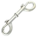  Chrome Hearts цепочка для ключей DOUBLE CLIP KEY CHAIN двойной зажим цепочка для ключей б/у OS06