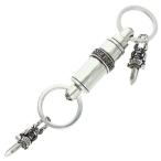  Chrome Hearts KEYRING VALETba let серебряный цепочка для ключей б/у OS06