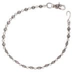  Chrome Hearts 2BALL LONG-S 1 зажим длинный #2 Cross мяч серебряный цепочка для бумажника б/у SS07