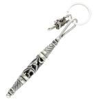  Chrome Hearts кольцо для ключей LG ROLLER&amp;No5 DGGR Large ролик #5daga- кольцо для ключей серебряный кольцо для ключей б/у SS07