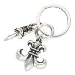  Chrome Hearts BSF&amp;No5 DGGR BS flair #5daga- кольцо для ключей серебряный кольцо для ключей б/у SS07