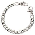  Chrome Hearts цепочка для бумажника Short CLASSIC SHORT-T 2 зажим Short Classic серебряный цепочка для бумажника б/у SJ02
