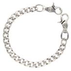  Chrome Hearts цепочка для бумажника Short CLASSIC SHORT-T 2 зажим Short Classic серебряный цепочка для бумажника б/у SS07