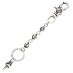  Chrome Hearts CLIP NO2 BALL 3D #2 Cross мяч серебряный цепочка для ключей б/у OK15