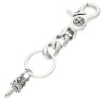  Chrome Hearts цепочка для ключей Short CLP CHN CLASSIC-S Short Classic ссылка серебряный цепочка для ключей б/у SS07