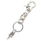  Chrome Hearts Short CLP CHN CLASSIC-S Short Classic ссылка серебряный цепочка для ключей б/у SS07