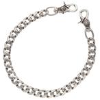  Chrome Hearts CLASSIC LONG-T 2 зажим длинный Classic Old серебряный цепочка для бумажника б/у OK15