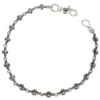  Chrome Hearts размер : длинный 4C CROSS SHORT-S 1 зажим cut наружный CH плюс серебряный цепочка для бумажника б/у SS07