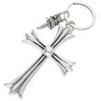  Chrome Hearts CH CRS LG&amp;No5 DGGR Large Cross #5daga- кольцо для ключей серебряный кольцо для ключей б/у SJ02