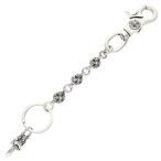  Chrome Hearts CLIP NO2 BALL 3D #2 Cross мяч серебряный цепочка для ключей б/у SJ02