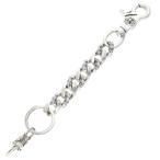 Chrome Hearts размер : длинный CLP CHN FANCY-L длинный fancy ссылка серебряный цепочка для ключей б/у FK04