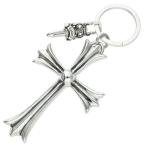  Chrome Hearts CH CRS LG&amp;No5 DGGR Large Cross #5daga- кольцо для ключей серебряный кольцо для ключей б/у SS07