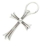  Chrome Hearts CH CRS LG&amp;No5 DGGR Large Cross #5daga- кольцо для ключей серебряный кольцо для ключей б/у SS07