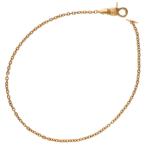  Chrome Hearts 22K CHN PAPER TBAR поперечная балка крыши бумага цепь Gold цепочка для бумажника б/у SJ02
