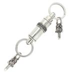  Chrome Hearts KEYRING VALETba let серебряный цепочка для ключей б/у HJ12