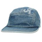 ショッピングsupreme シュプリーム SUPREME 19AW Top Logo Denim Camp Cap トップロゴデニムキャンプキャップ帽子 中古 BS99