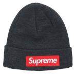ショッピングシュプリーム シュプリーム 帽子 ニューエラ サイズ:FREE New Era Box Logo Beanie ボックスロゴニットキャップ 中古 BS99