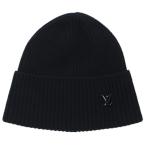 ショッピングルイヴィトン ルイヴィトン 帽子 MP3246 ビーニー・LV アヘッド 1.1 LVロゴピンカシミヤビーニー 中古 BS99