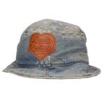 ショッピングヴィトン ルイヴィトン ニゴ― サイズ:M MP3242 モノグラムデニムバケットハット帽子 中古 SB01