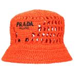 プラダ サイズ:M 1HC137 ラフィアストローバケットハット 中古 BS99