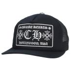 ショッピングクロムハーツ クロムハーツ サイズ:ONE SIZE TRUCKER CAP トラッカーキャップ CHパッチクロスボール付メッシュ帽子 中古 FK04