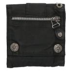 クロムハーツ 財布 3FOLD LARGE 3フォールドラージ ホースシューボタンナイロンウォレット財布 中古 SJ02