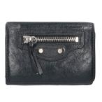 バレンシアガ 477455 三つ折りレザー財布 中古 BS99