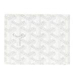 ゴヤール サントマ PVC総柄レザー財布 中古 SS13