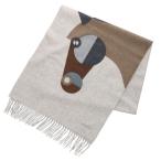 エルメス 25AW テオレム・デキタゴール カシミヤマフラー 中古 BS99