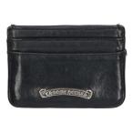  Chrome Hearts DOUBLE SIDE двойной боковой прокрутить этикетка есть кожа футляр для карточек б/у NO05