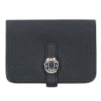 エルメス Z刻印 ドゴンエトゥープカードケース 中古 FK04