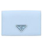  Prada треугольник Logo plate safia-no кожа футляр для карточек б/у BS99