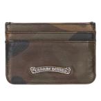  Chrome Hearts DOUBLE SIDE двойной боковой прокрутить этикетка есть утка рисунок кожа футляр для карточек б/у SJ02