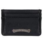  Chrome Hearts DOUBLE SIDE двойной боковой прокрутить этикетка есть кожа футляр для карточек б/у SJ02
