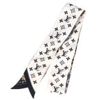 ルイヴィトン スカーフ M76442 バンドーBB レッツゴー モノグラム総柄シルクスイリースカーフ 中古 BS99