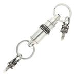  Chrome Hearts KEYRING VALETba let серебряный цепочка для ключей б/у SS07
