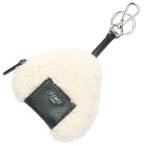 フェンディ 7AP080 おにぎりムートンバッグチャーム 中古 BS99