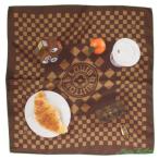 ルイヴィトン M97240 バンダナ・パリジャン ブレックファースト シルクスカーフ 中古 BS99